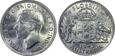 1947(m) Florin MS63