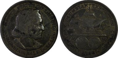 1893 50C Columbian XF45