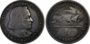 1893 50C Columbian N1