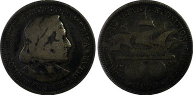 1893 50C Columbian VG10