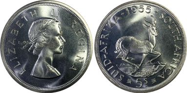 1955 5 Shil KM-52 PL67