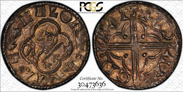 (1017-23) 1D S-1157 Cnut MS63