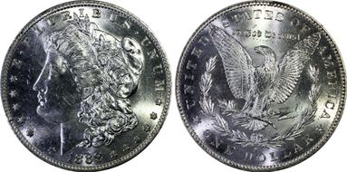 1888-S $1 MS64