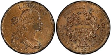 1803 1C S-243, No Stems MS65BN