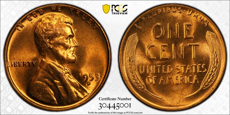 Cert 30445001 - Coin Image