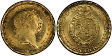 1813 Guinea S-3730 MS63