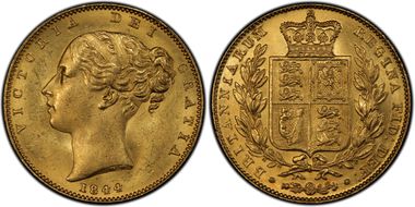 1844 Sov S-3852 Large 44 MS64