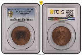 nd(1919) 20 Csh Y-400.9 MS63RB