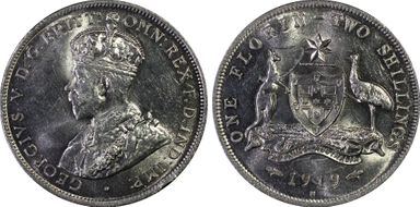 1919-M Florin MS62