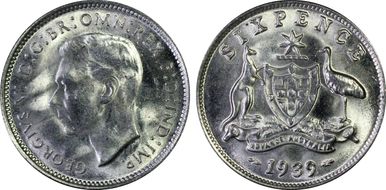 1939(m) 6D MS64