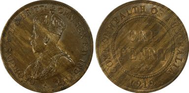 1919 (m) 1D No dots MS63BN