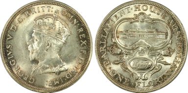 1927(m) Florin Canberra  KM-31 MS65