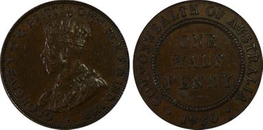 1930 1/2D AU58BN