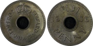 1936 1D Edward VIII MS63