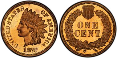 1875 1C PR65RD