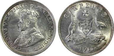 1911 6D KM-25  Ag MS64