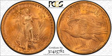 1923 $20 MS66