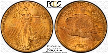 1910 $20 MS66