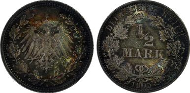 1905-A 1/2 Mk J-16 MS66+