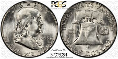 1953-S 50C "Bugs Bunny" FS-401 MS66