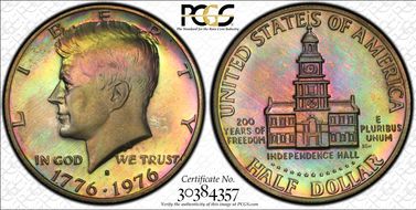 1976-S 50C Clad PR67