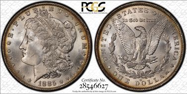 1885-O $1 MS64
