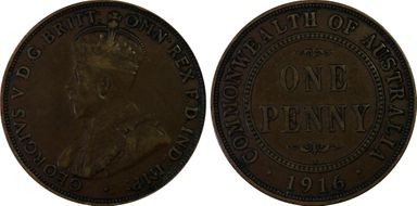 1916-I (c) 1D VF25BN