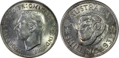 1939(m) Shil KM-39  Ag MS62