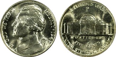 1942-P 5C Silver MS66FS