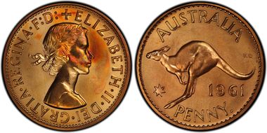 1961 Y. (p) 1D PR66RD