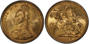 1888-S Sov S-3868A DISH S7 1st Obv. Hooked J, Small Spread JEB MS62