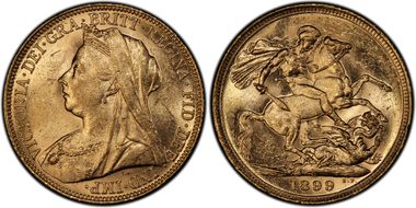 1899-S Sov S-3877 MS61