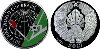 2013 10 Rbl World Cup Brazil PR70DCAM