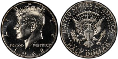 1968-S 50C DDO, FS-101 PR67