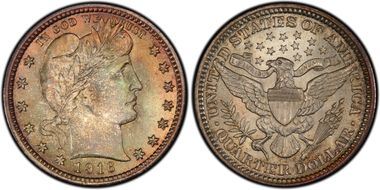 1916 25C Barber MS67