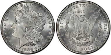 1886 $1 MS67