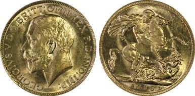 1925-M Sov S-3999 MS64