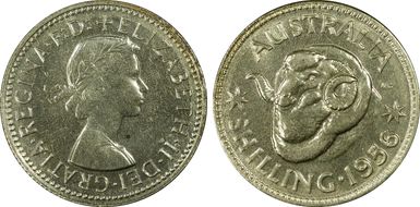 1956(m) Shil PR65