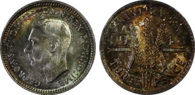 1943-D 3D KM-37  Ag MS66