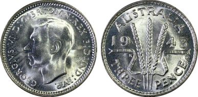 1943-D 3D KM-37  Ag MS66