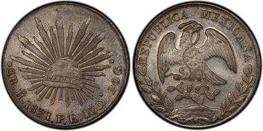 1871-Ho PR 8 R Ho13 MS64