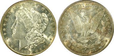 1881-S $1 AU58