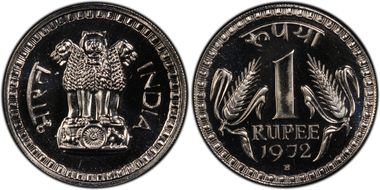 1972-B Rupee PR66