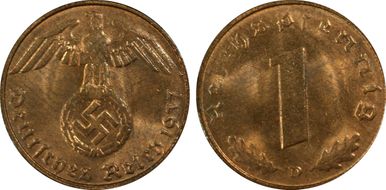 1937-D Pfg J-361 MS64RD