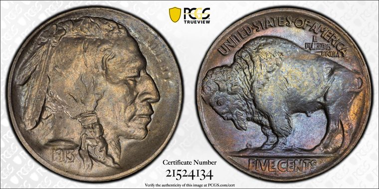 Cert 21524134 - Coin Image