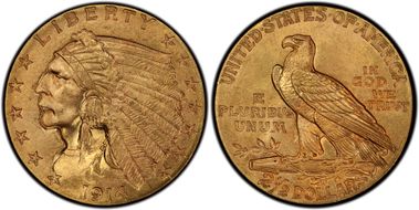 1914 $2.50 MS65
