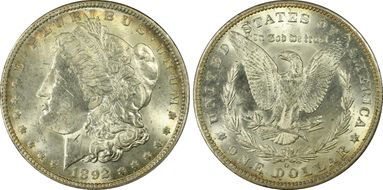 1892-O $1 MS63