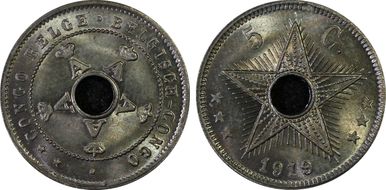 1919 5C Bogaert-172A Brussels MS67