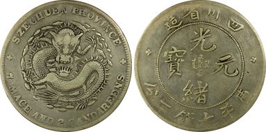 (1901-08) $1 LM-345C WF "∀" VF30