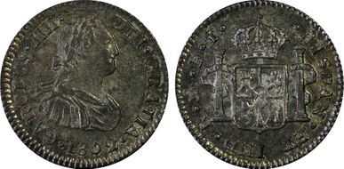 1802-Mo FT 1/2 R Calico-288 MS65